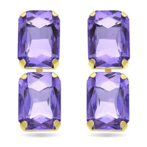 Pendientes Lux by Lux acabadoss en oro amarillo 18k