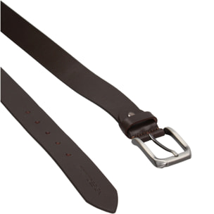 Cintura da uomo in vera pelle Made in Italy - Modello Lupo - Fibbia