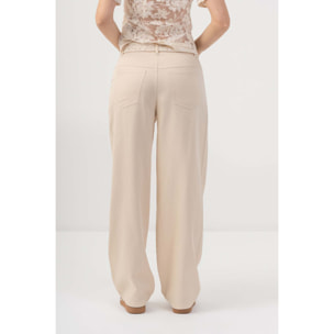 Kocca - Pantaloni wide leg con cintura Donna