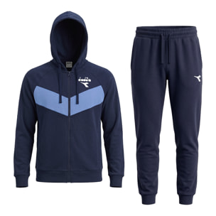 Tuta Uomo DIADORA Cotone French Terry Zip Cappuccio Art.102.182905