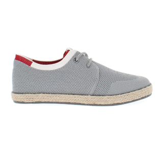 Armata di Mare Scarpe Uomo Espadrillas Stringate con Soletta Comfort AMU S24N523 Grey