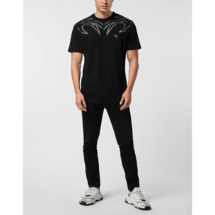 PHILIPP PLEIN Camiseta de cuello redondo y manga corta