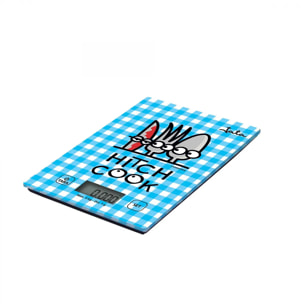 Báscula de cocina JATA 732K hasta 5 kg. Alta precisión. Función de tara. Visor LCD