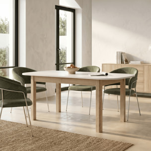 Table à manger extensible 4/6 personnes - TORI