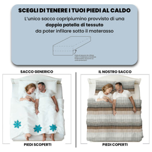 PARURE COPRIPIUMINO INFINITY - 100% Microfibra