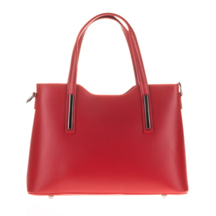 Cannobio Bolso tote Mujer.Piel auténtica Ruga