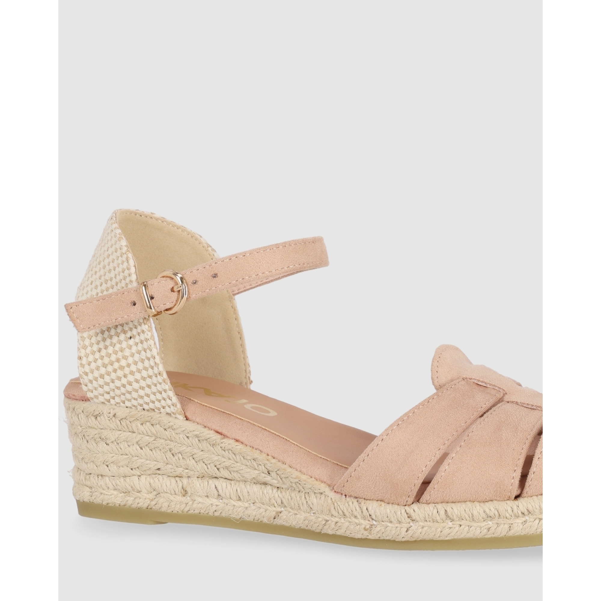 Sandalias de Tejido - Arena - Tacón: 5 cm