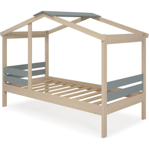 Lit cabane enfant en bois - VIOLETTE