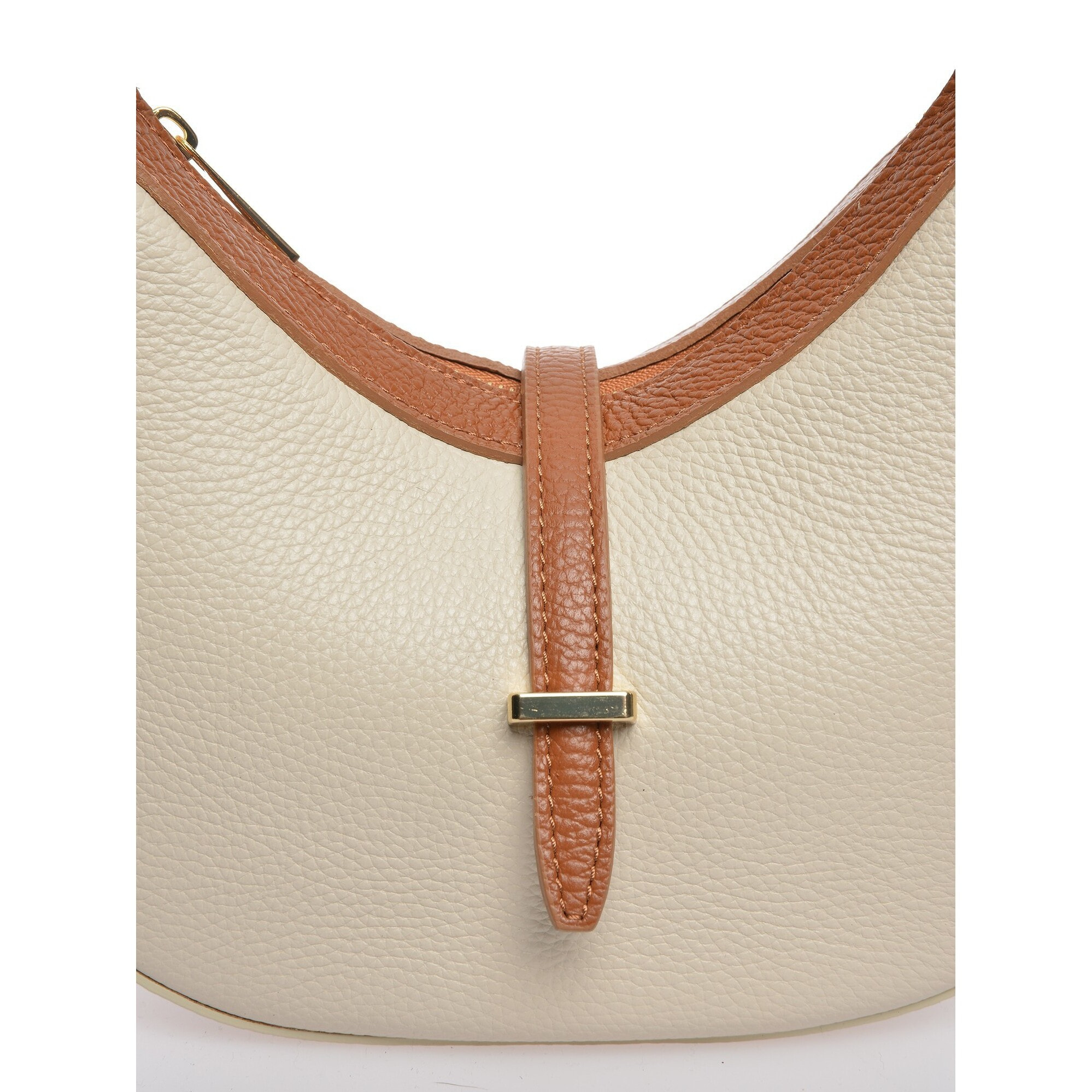 Borsa a spalla Anna Luchini Beige