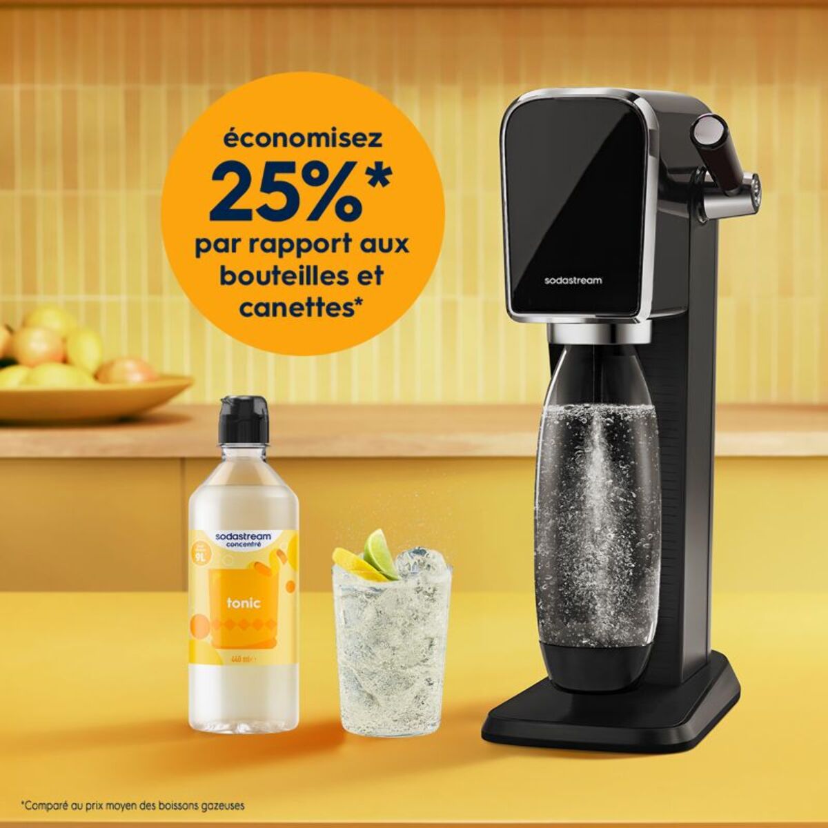 Concentré SODASTREAM TONIC 440ml