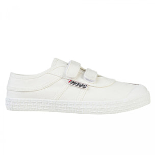 Zapatillas Sneaker para Niño/Niña - KAWASAKI Original Kids Shoe W/velcro K202432 1002S White Solid