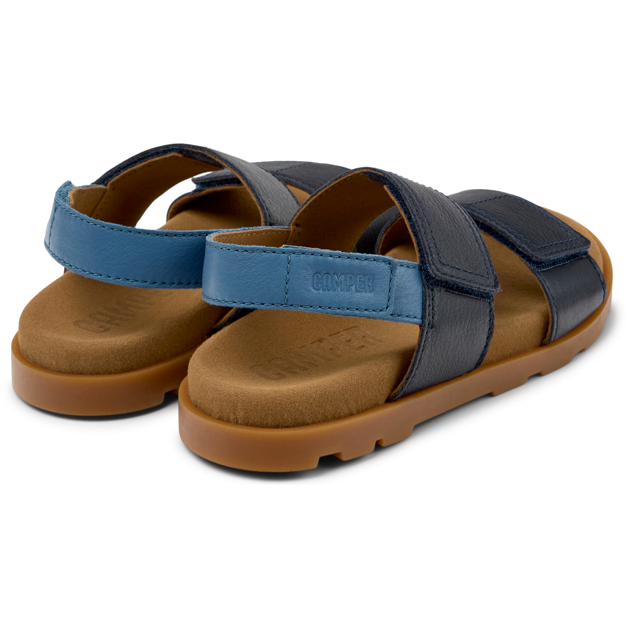 Sandali - CAMPER Brutus Sandal - Blu - Pelle liscia