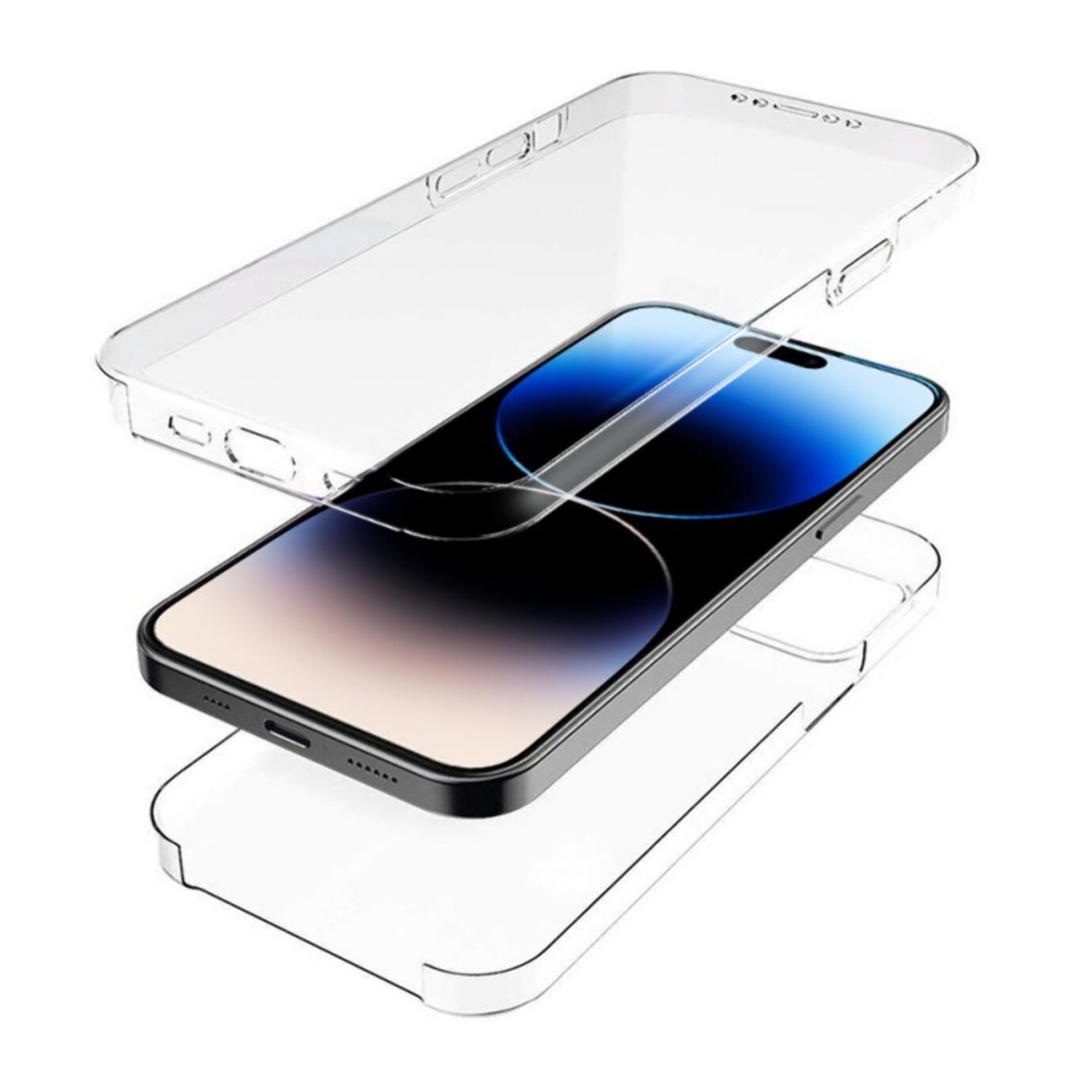 Coque iPhone 14 Pro 360° intégrale Protection Avant et Arrière