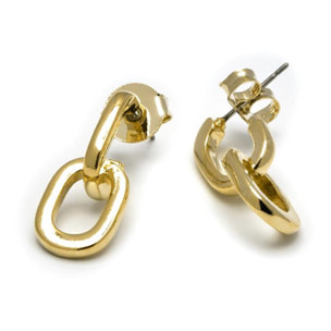 Pendientes Lux by Lux acabados en Oro Amarillo de 18 Kts