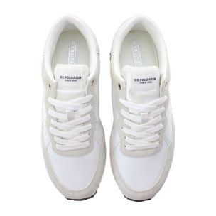 U.S. Polo Assn. - Sneakers SACHA005WDSN2 in camoscio per donna