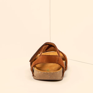 Sandalias N5799 NOBUCK LAVADO CUERO / BALANCE color Cuero