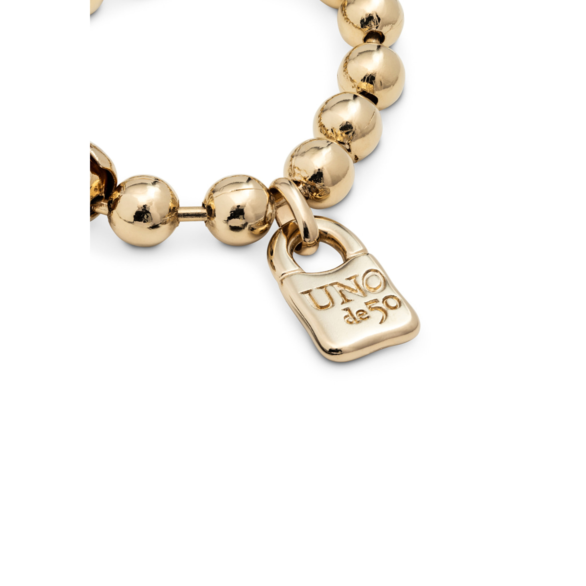 Pulsera Copito de nieve DORADO XL