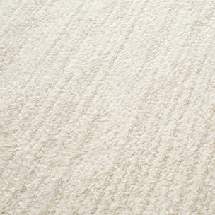 Tapis salon et chambre tissé motif faux uni NIMI