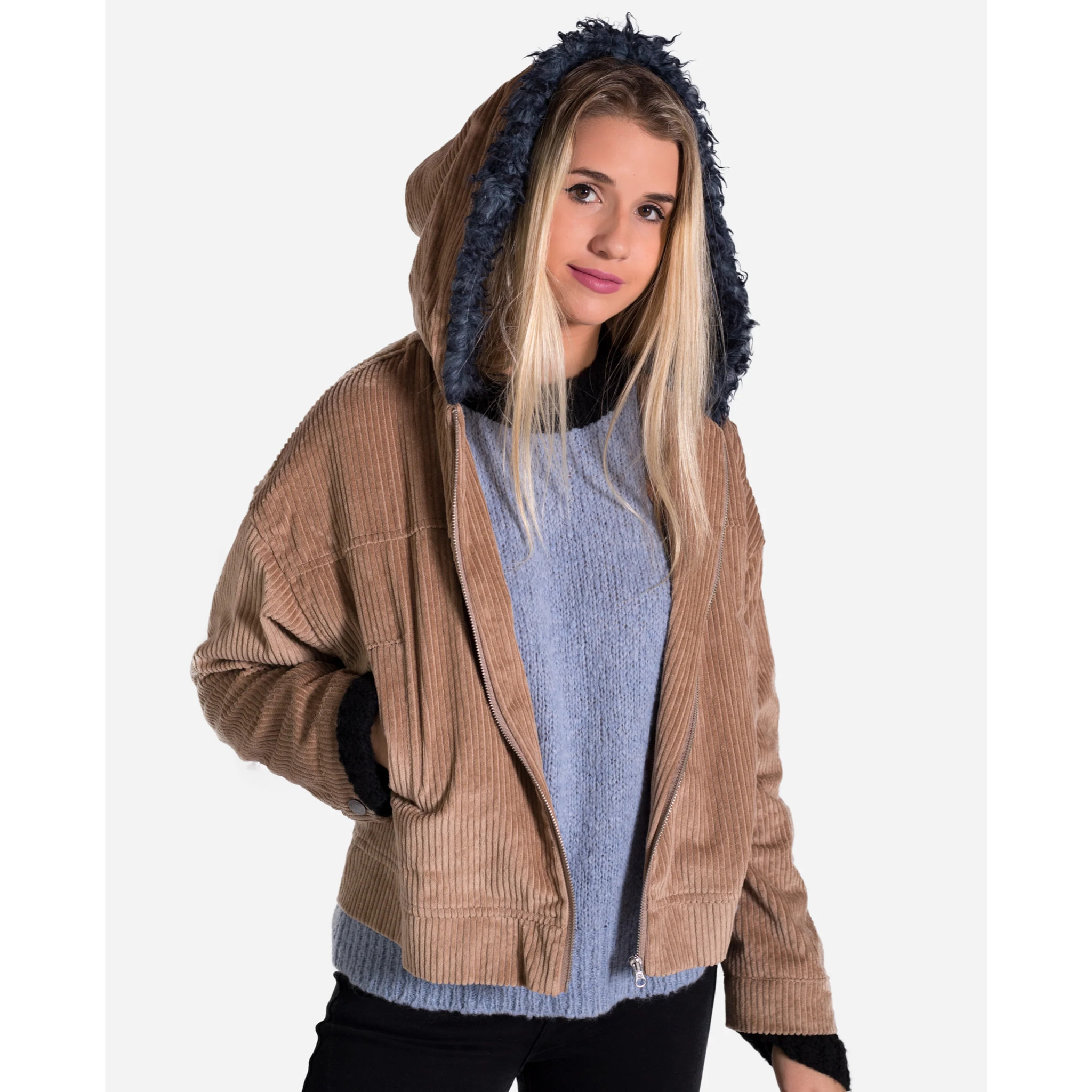 CHAQUETA PANA · CAMEL