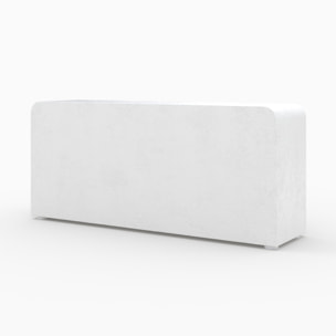 Buffet en béton blanc cassé - Fira
