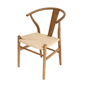 Bergen - lot de 2 chaises - bois d'hêtre - Bois