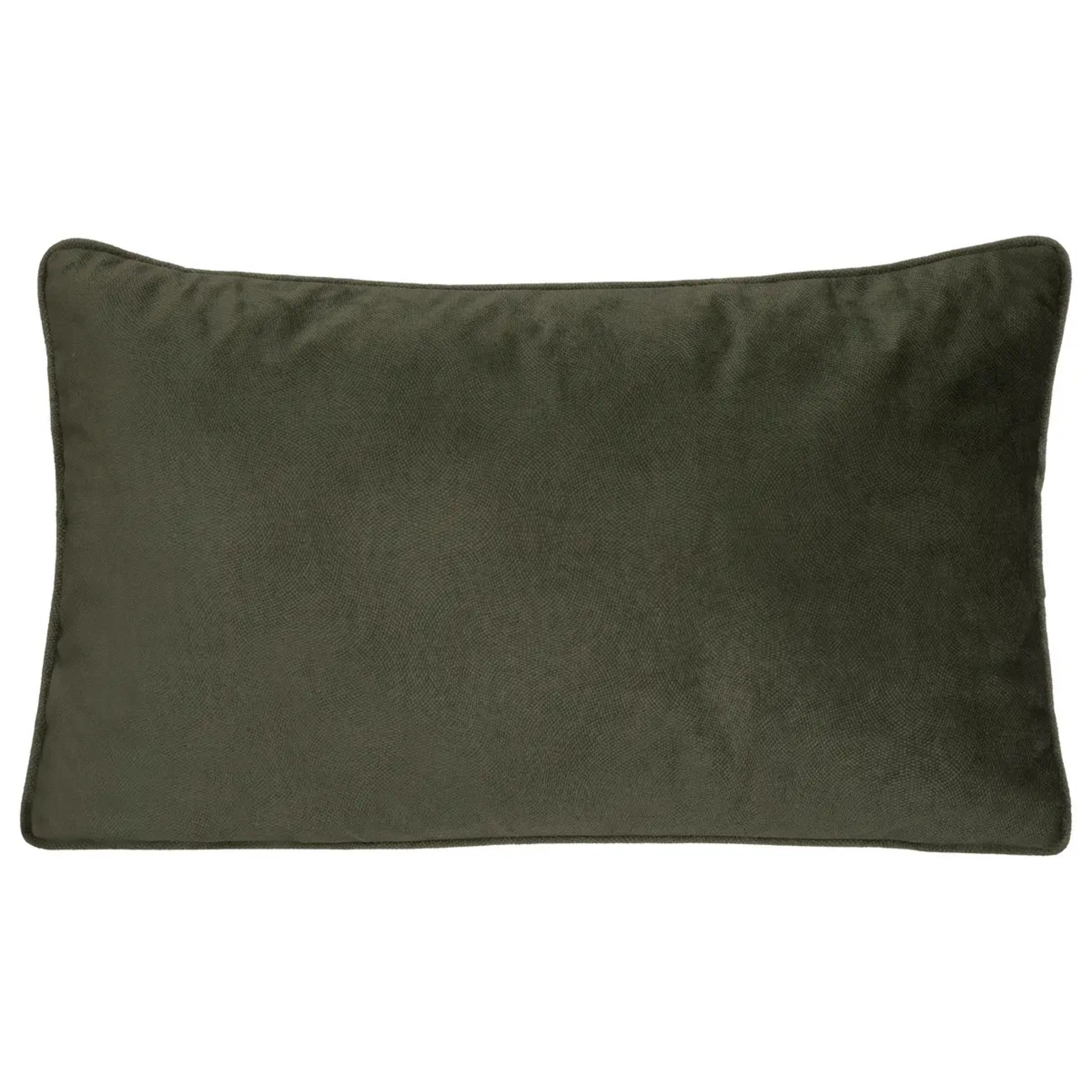 Coussin "Lilou" - vert kaki - 30x50 cm