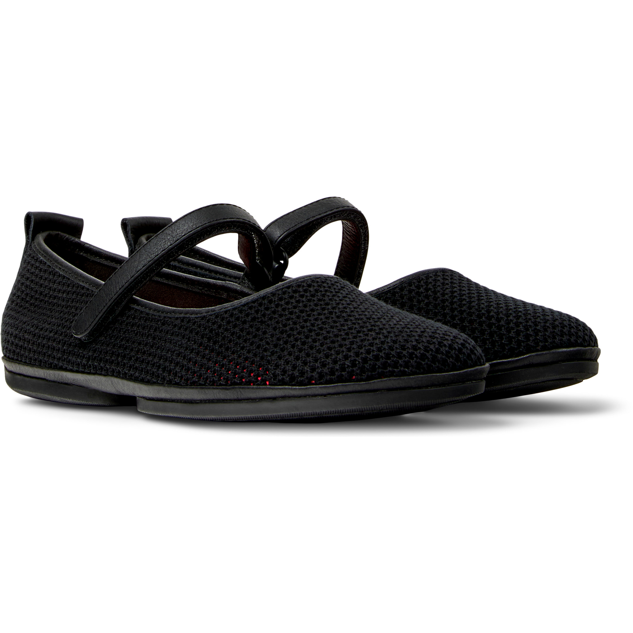 Ballerine - CAMPER Right Nina - Nero - Tessuto tecnico