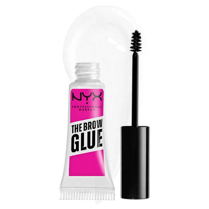 NYX Professional Makeup The Brow Glue Colle fixatrice sourcils Transparent