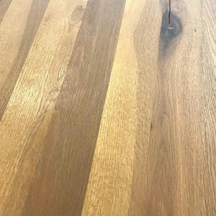 Table à manger bois/métal 220 cm VOLGA
