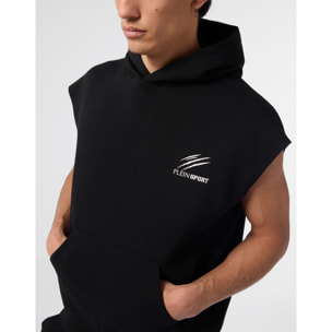 PLEIN SPORT Pique Hoodie Vest Icon