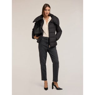 Motivi - Piumino pesante con collo alto - Nero