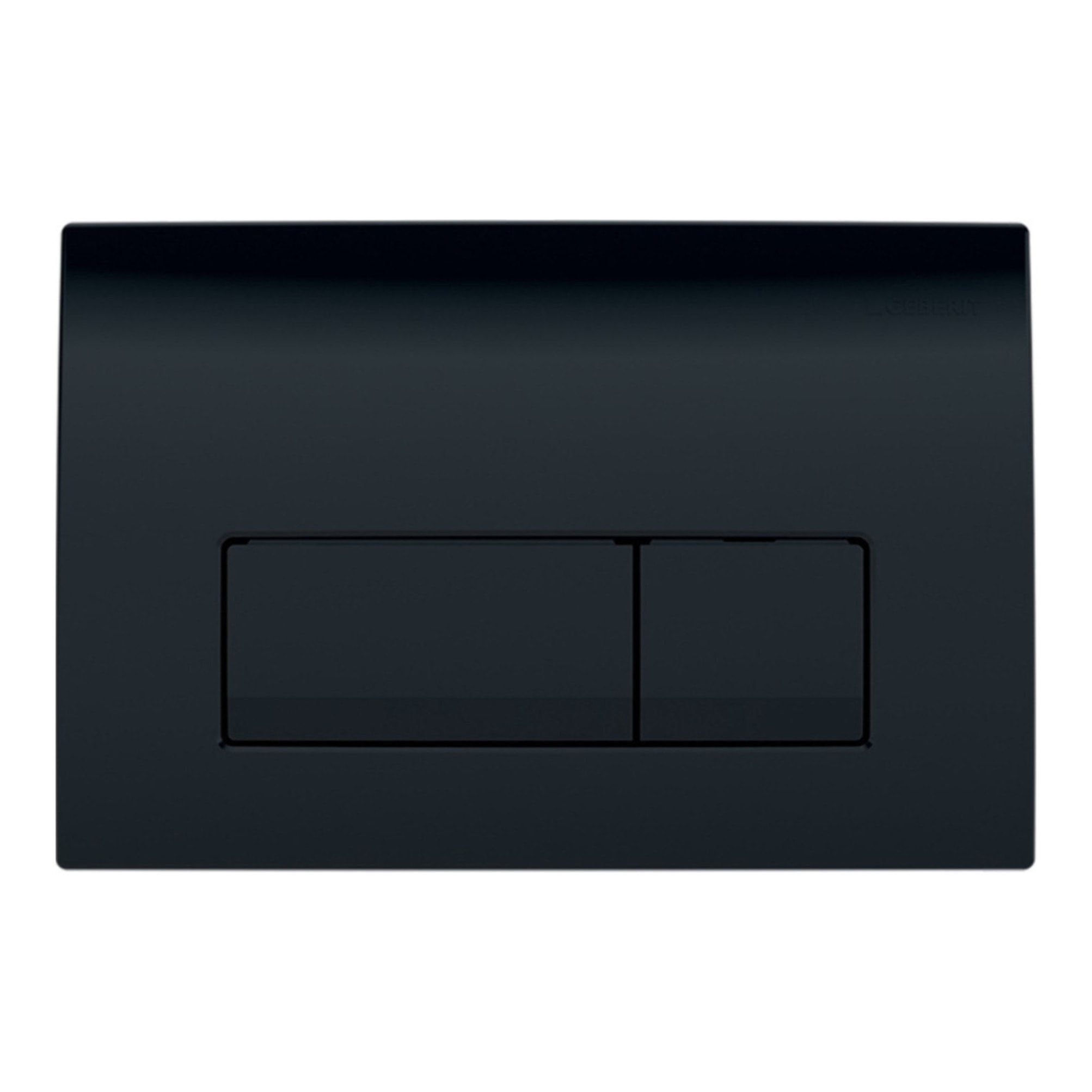 Pack WC bâti-support Geberit + WC Swiss Aqua Technologies sans bride + abattant SoftClose + plaque (SLIM-BlackInfinitio-A)