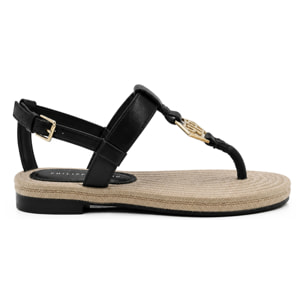 PHILIPP PLEIN Sandali piatti HEXAGON