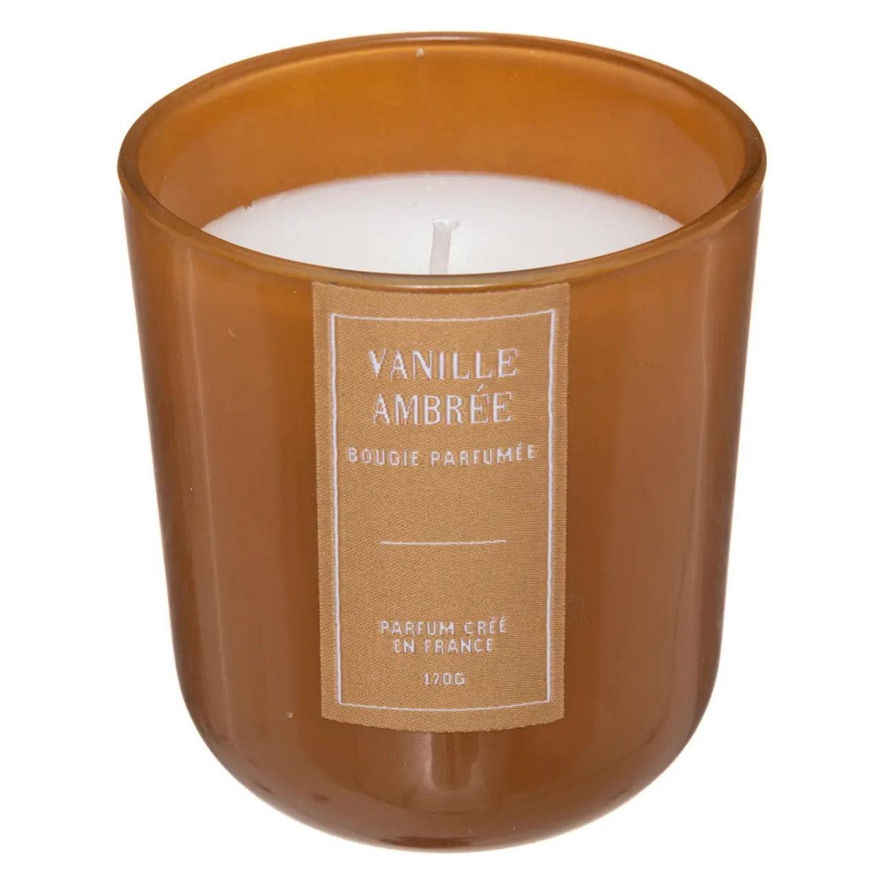 Bougie parfumée "Sili" - vanille ambrée 170g