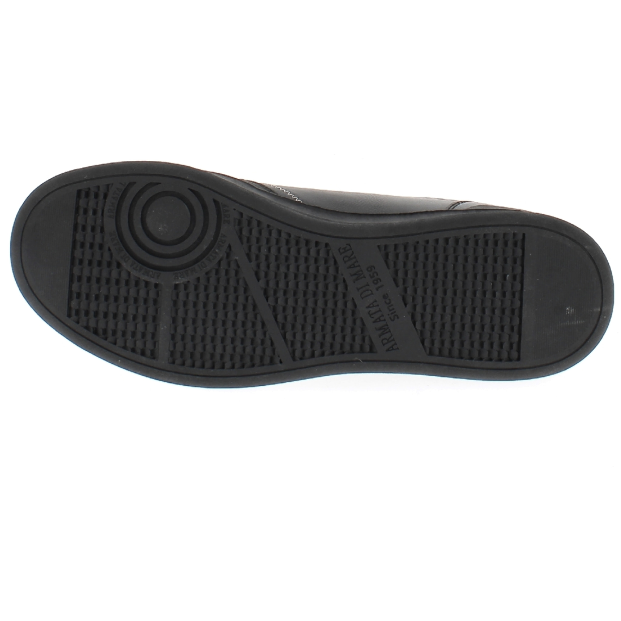 Armata di Mare Scarpe Uomo Sneakers Casual Stringate Basse con Soletta Rimovibile in Memory Foam AMU W24D642 Black