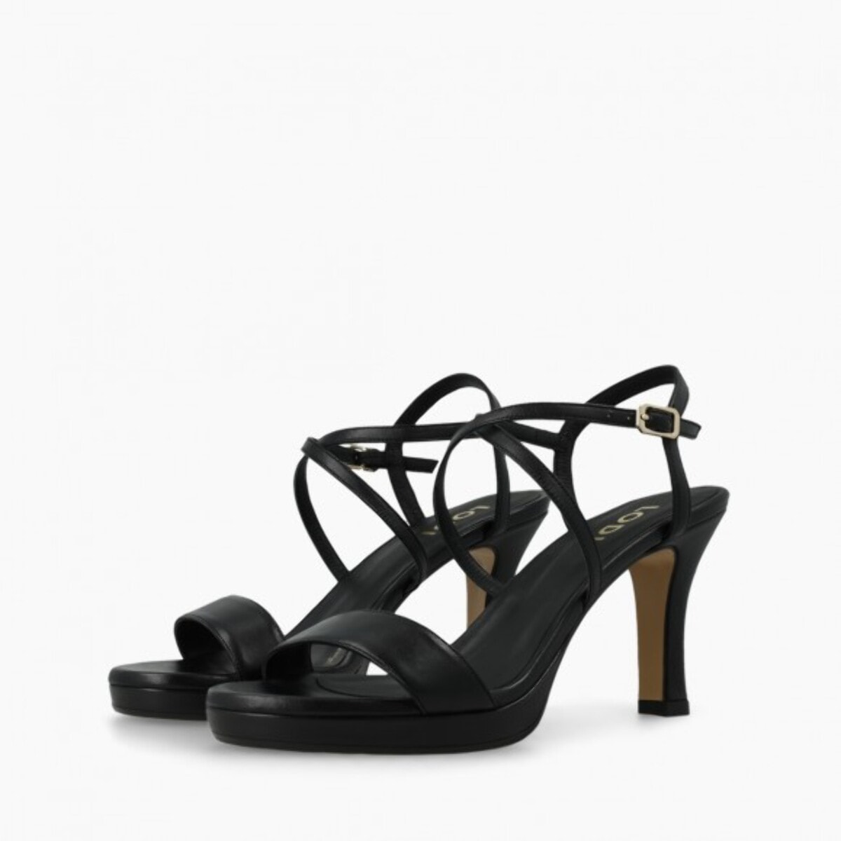 SANDALIAS NEGRAS LESERA