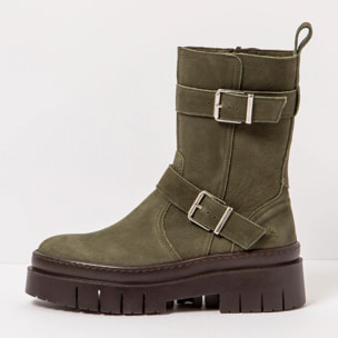 Botines 1958 NOBUCK KAKI/AMBERES color Kaki