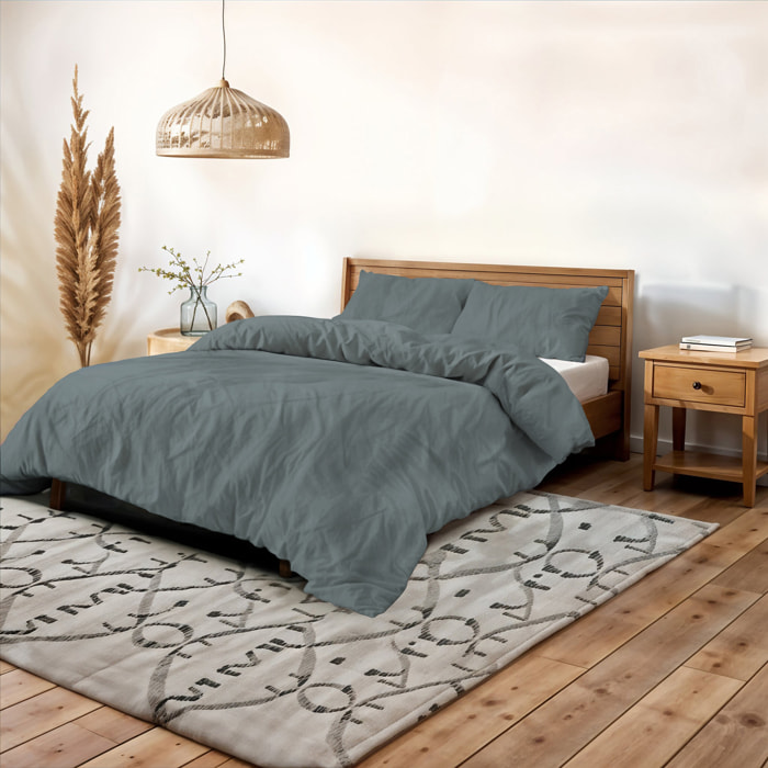 PARURE COPRIPIUMINO WATER WASHED MATRIMONIALE