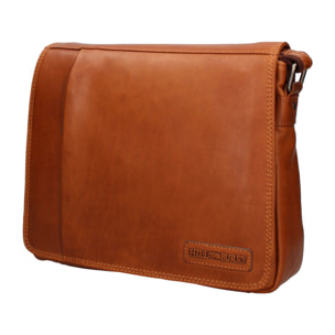 Borsa a tracolla  da uomo In Vera pelle Made in Italy 32x28x10 cm