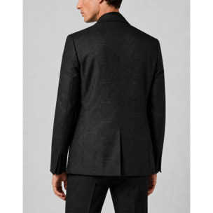 PHILIPP PLEIN Jacquard Blazer Regular Fit Monogram