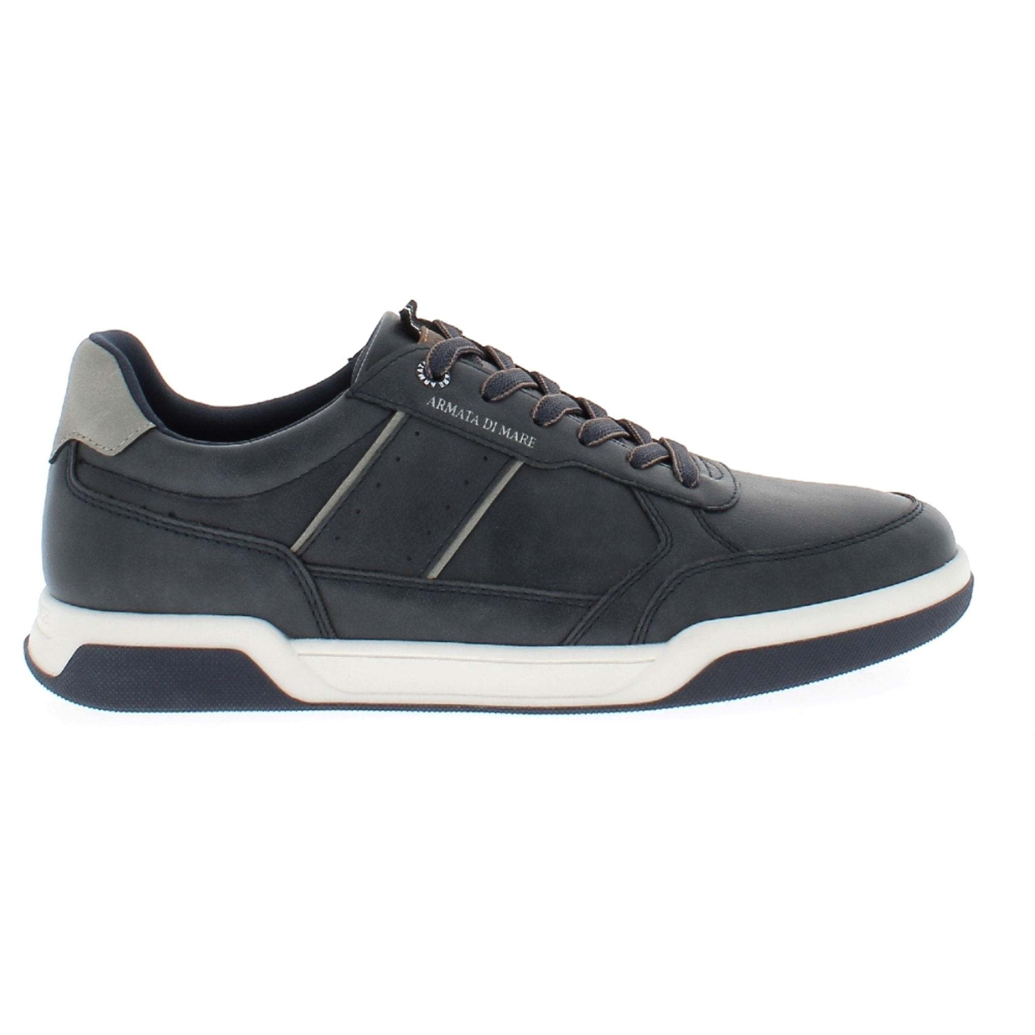 Armata di Mare Scarpe Uomo Sneakers Casual Stringate con Soletta Rimovibile in Memory Foam AMU W24M616 Navy