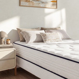 Matelas L'INTEMPOREL , ressorts ensachés, extra ferme, H24