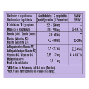 Triptofano y Espirulina 60 Comprimidos