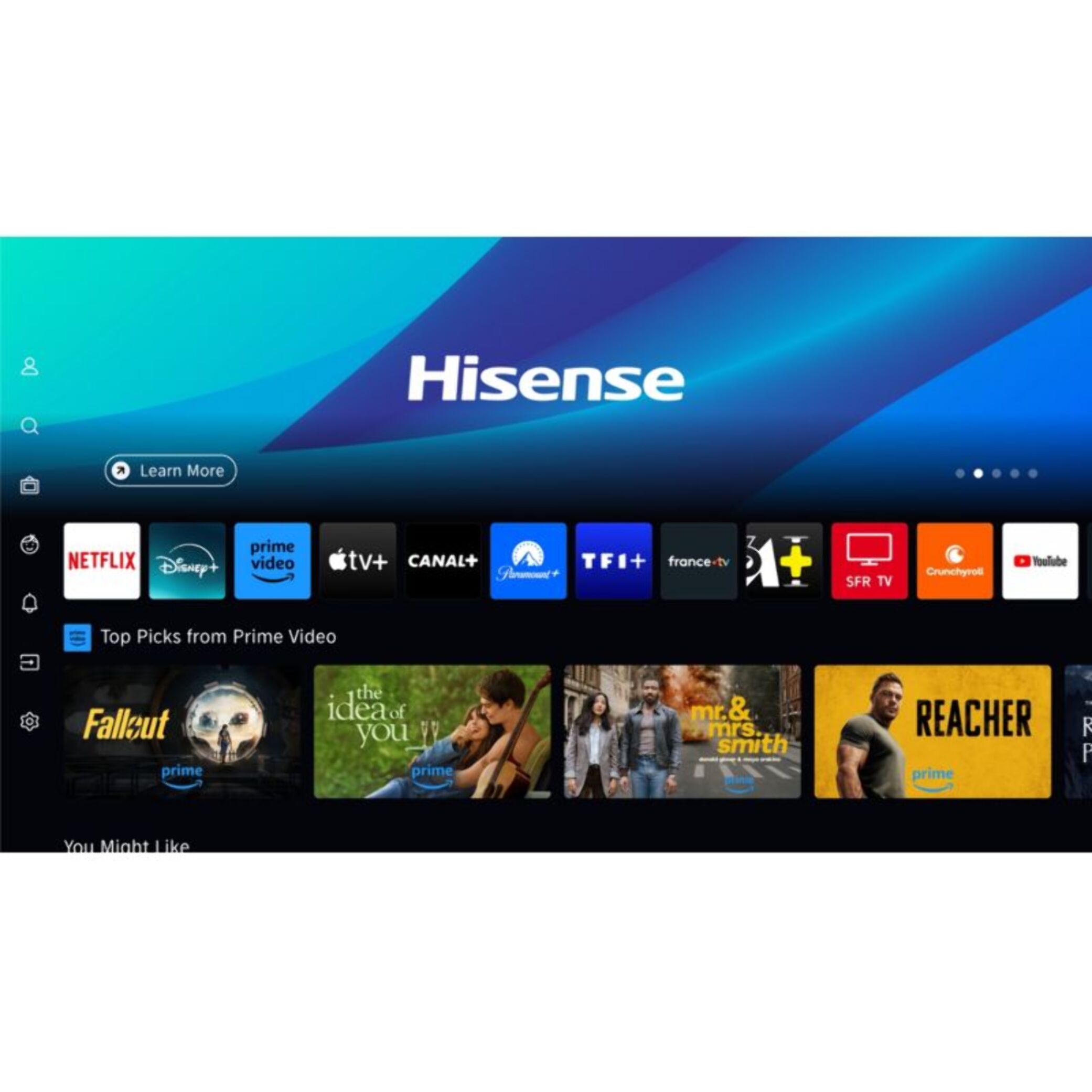 TV QLED HISENSE MiniLED 75U7NQ 2024