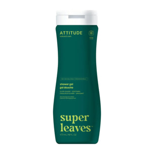 Super leaves Gel de ducha calmante Olive Leaves 473 ml
