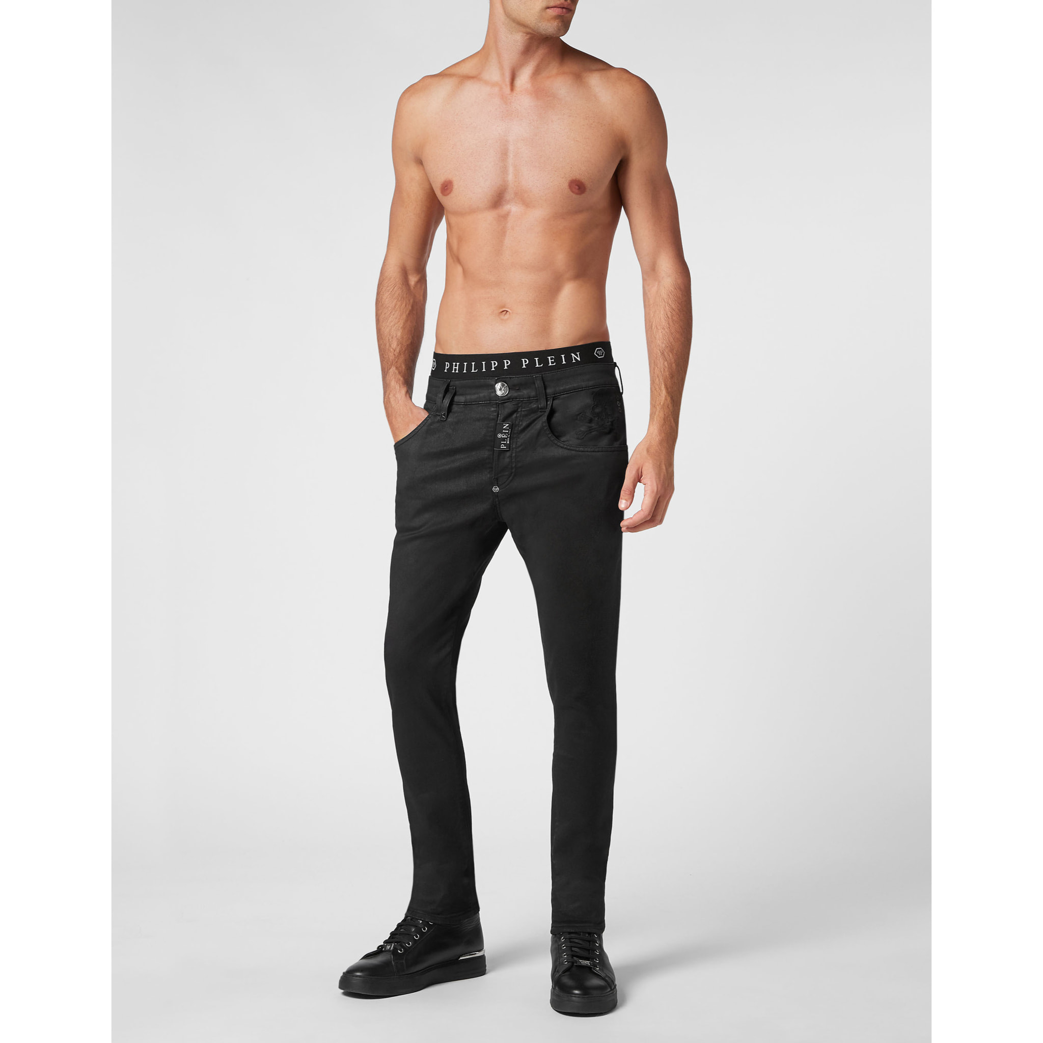 PHILIPP PLEIN Jeans taglio Skinny SKULL