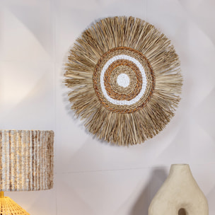 Décoration en fibre végétales naturelles 55cm KALA