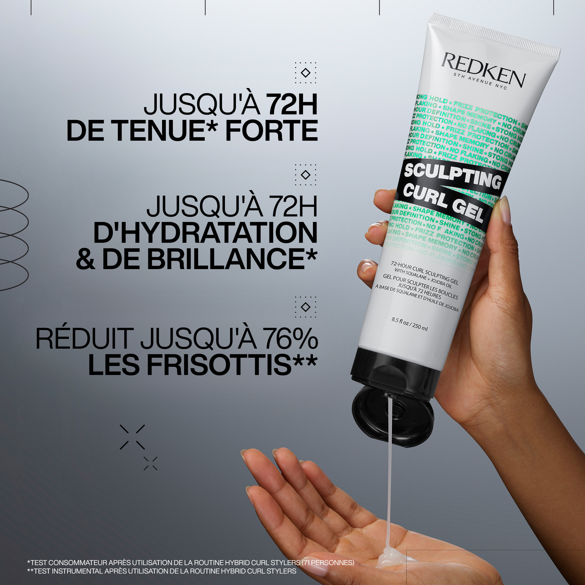 Hybrid Curl Stylers Gel Définition 250ml