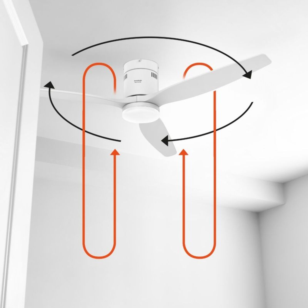 Ventilateur plafonnier TAURUS POLAR 3B PURE