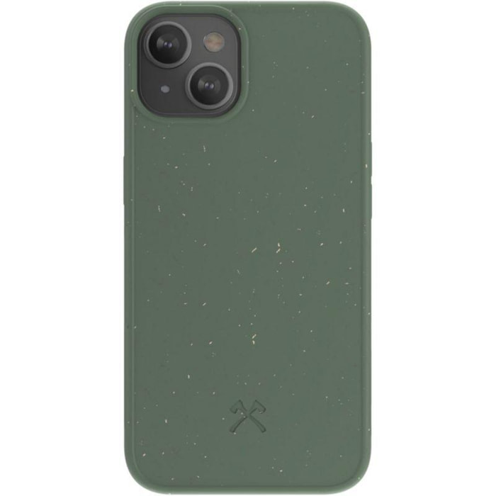 Coque WOODCESSORIES iPhone 13 BioCase vert